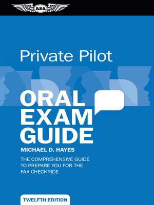 cover image of Private Pilot Oral Exam Guide